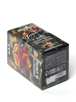 Чай подарочный 23 февраля, 20 пакетиков - Фабрика счастья фото 8