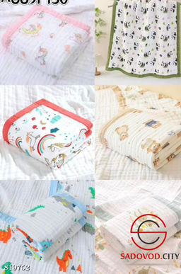 Плед- одеяло из хлопка для малышей