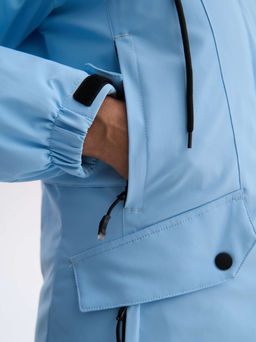 T3442-5 Куртка зимняя парка с капюшоном удлиненная - Strobbs фото 7