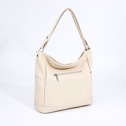 Сумка-тоут на молнии, 3 наружных кармана, цвет бежевый - Simaland фото 2