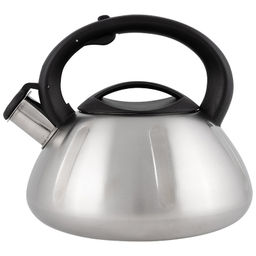 Чайник со свистком 3,0 л нжс, мат. цельномет. арт. MAL-066, 910086