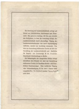 Облигация 4,5% 1000 рейхсмарок 1935 года Германия