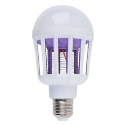 LED-А75-10W/6500К/E27/FR/MKL Лампа-ловушка светодиодная для летающих насекомых, матовая. 2 режима: 6500K+UV и UV. TM Volpe