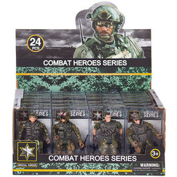 Фигурка солдатика в коробочке Герои серия 1, в дисплее 24шт - Junfa toys фото 5