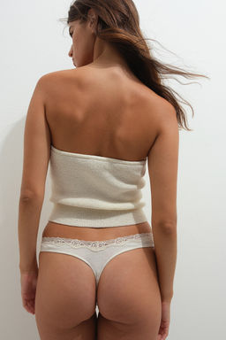 Pack de 3 bragas Thong de algodon - H&m фото 5