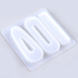 Цена за 2 шт. Молд силиконовый  «Заколка», 3 вида заколки