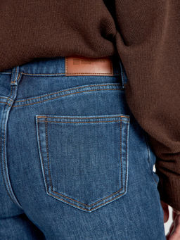 Женские Джинсы Утепленные STRAIGHT