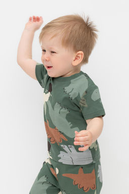 Crockid _ КР 302537/лесной мох,динопарк к492 фуфайка д/мал яс