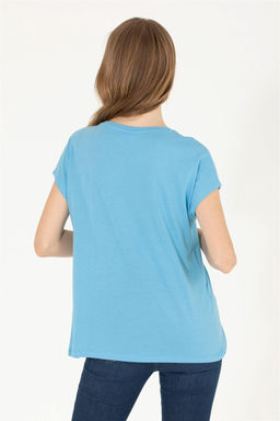 Женская бирюзовая футболка - U.s. polo assn фото 12