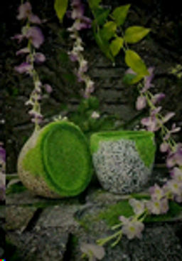 Кашпо со мхом декоративное 11,5х8,5 см / 16026 /уп 100/ - Галеонтрейд фото 4