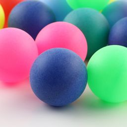 Цена за 60 шт. Шарики для кошек, 4 см (подходят для игровых комплексов), фасовка 60 шт, микс цветов - Пижон фото 3