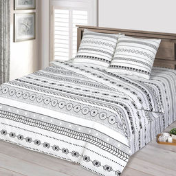 КПБ Бязь (Самойловский текстиль) - Марракеш 2 сп. с Евро простыней (нав.70х70)