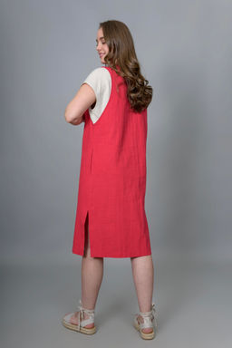 Платье- сарафан 100% крапива