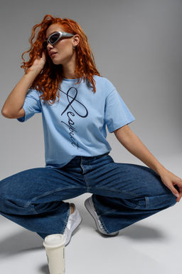 8506/1 Футболка женская оверсайз - Натали фото 226