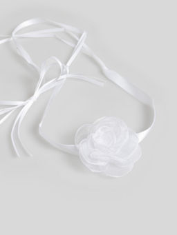 10206280014 Колье жен. Flora белый