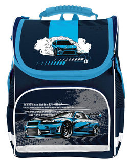 Рюкзак подростковый Schoolformat BASIC RIDE FOR LIFE 13л синий 38х28х16 жесткокаркасный 1 ...