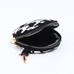 Сумка кросс-боди на молнии, цвет чёрный/белый - Nazamok фото 7