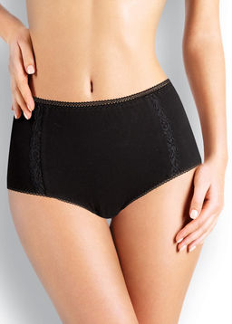 U351 Трусы женские макси (ЧЗ)