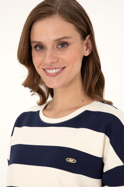 Женский кремовый свитшот Неожиданная скидка в корзине - U.s. polo assn фото 2