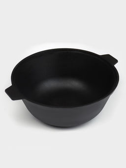 Котел литой Magma, 3 л, стеклянная крышка, чугун