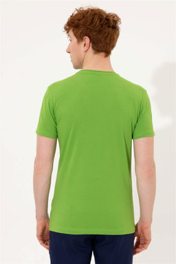 U. S. Polo Assn Мужская футболка Apple Green с круглым вырезом - U.s. polo assn фото 11