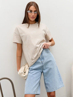 Футболка Primm P612-06 светло-бежевый хлопок с эластаном фото 2