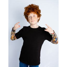 Джемпер с тату кулирка 1539100101 - Youlala фото 3