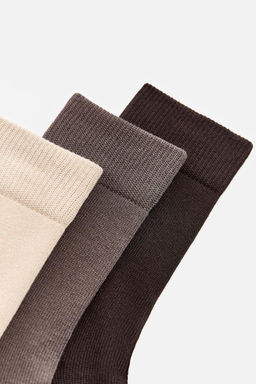 3-PACK OF CONTRAST SOCKS - Zara фото 3