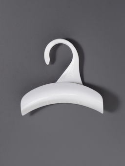 Цена за 4 шт. Крючок для сумки и зонта, 10×9 см, белый