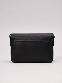 Сумка кожаная Deboro 30512 черная