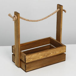 Набор кашпо 2 в 1 с шильдиком "Новогодний венок", 25х15х30, 21х12х23 см