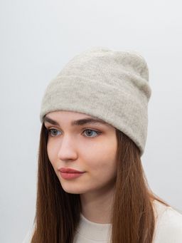 Шапка SEEBERGER арт. 18454-0 TURN-UP BEANIE (серый)