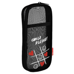 Пенал школьный Феникс+, арт.62066/ 24 СМАЙЛИКИ-СЕРДЕЧКИ