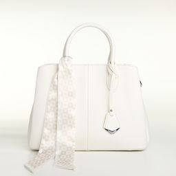 Сумка женская тоут TEXTURA на молнии, 29×11×23 см, однотонная, белая