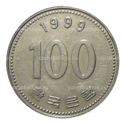 100 вон 1999 года Южная Корея
