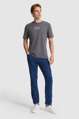 Erkek Antrasit Regular Fit Bisiklet Yaka Ti__rt - U.s. polo assn фото 4