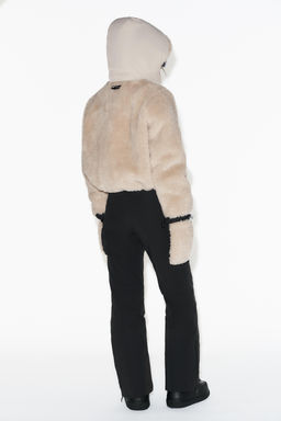 SHORT FAUX FUR HOODED COAT RECCO® TECHNOLOGY SKI COLLECTION - Zara фото 17