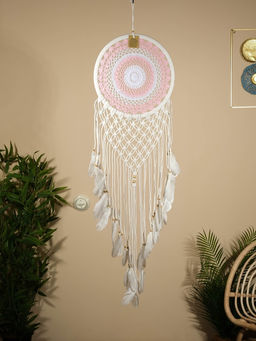 Ловец снов «Нежный тона», 32×90 см