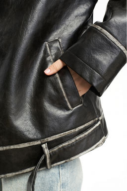 Куртка-косуха утепленная Black - Erist store фото 6