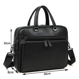 Сумка мужская, кожа, MIRONPAN 35421 Черный