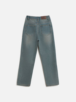 ACOOLA / Джинсы для мальчиков Brun сине-зеленый  фото 2