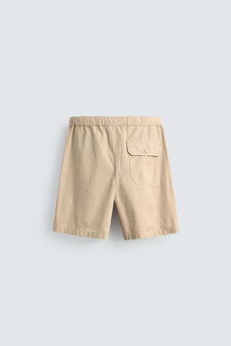 BERMUDA LAVADA REGULAR FIT / Beige