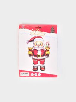 Воздушный шар фольгированный 3D 43" "Дед мороз с подарками" под воздух