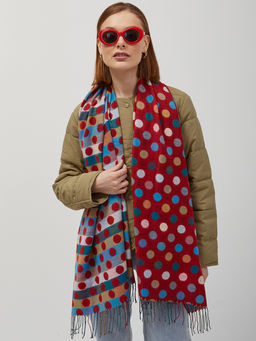 Теплый двусторонний палантин В составе шерсть - Tantino фото 3