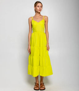 Сарафан #КТ1509, лайм