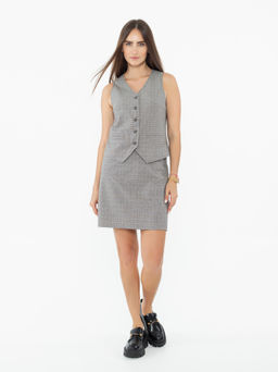 юбка А-силуэта, на подкладке с обтачным поясом - Трика фото 3