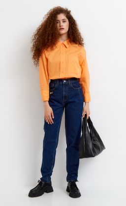 Джинсы F922-0115 d.blue - Fine joyce фото 8