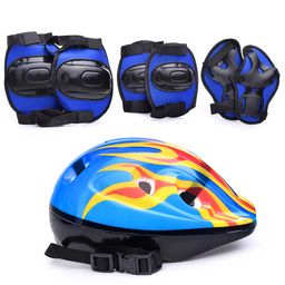 Набор защиты для катания (цвет синий)