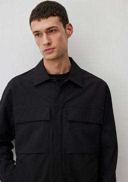 Cep Detayl? Siyah Ceket - Mavi фото 6