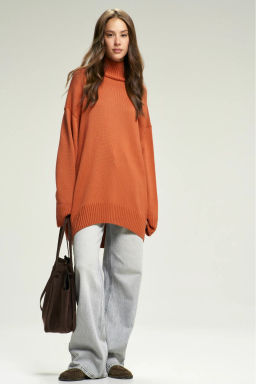 Свитер Oversized Terracotta - Erist store фото 2